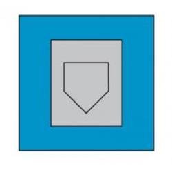 Serweta okulistyczna LASIC z folią operacyjną, roz. 34 x 34 cm