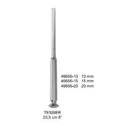 Osteotom Tessier prosty, 15 mm / 20,5 cm