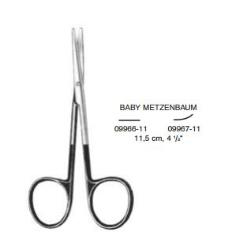 Nożyczki Baby Metzenbaum 11,5 cm proste