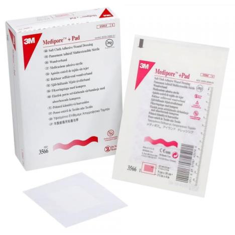 Medipore + Pad 5cm x 7,2cm, 50 szt,