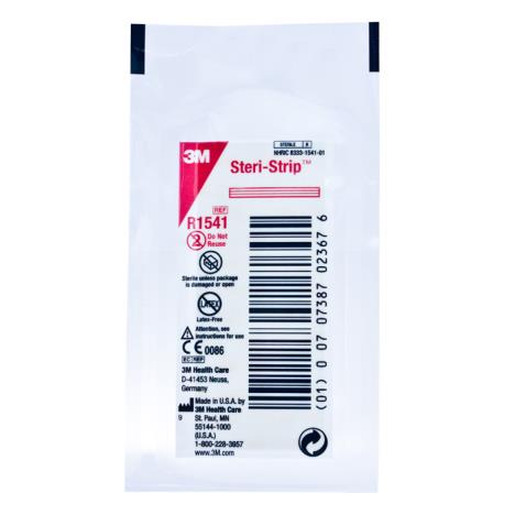 Steri Strip Paski do zamykania ran 6mm x 38mm, 1 koperta (6 szt)