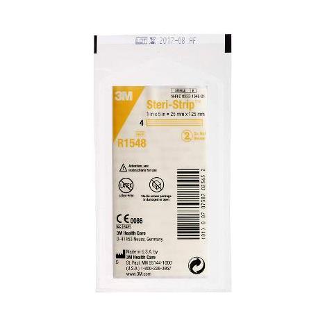 Steri Strip Paski do zamykania ran 25mm x 125mm, 1 koperta (4szt)
