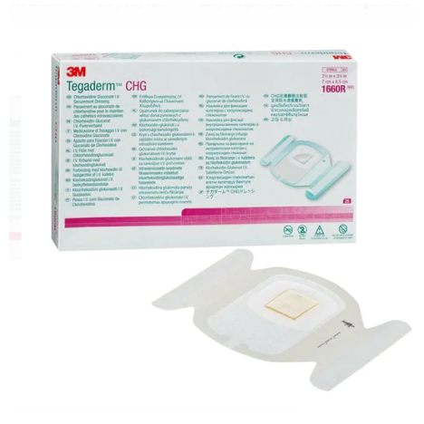 Tegaderm CHG 7 x 8,5 cm - 25 szt.