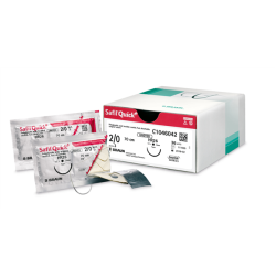 Novosyn® Quick UN 3/8 kola 4/0 (1,5) DSMP13 45cm-bezbarwny-wchlanialne -36 szt.